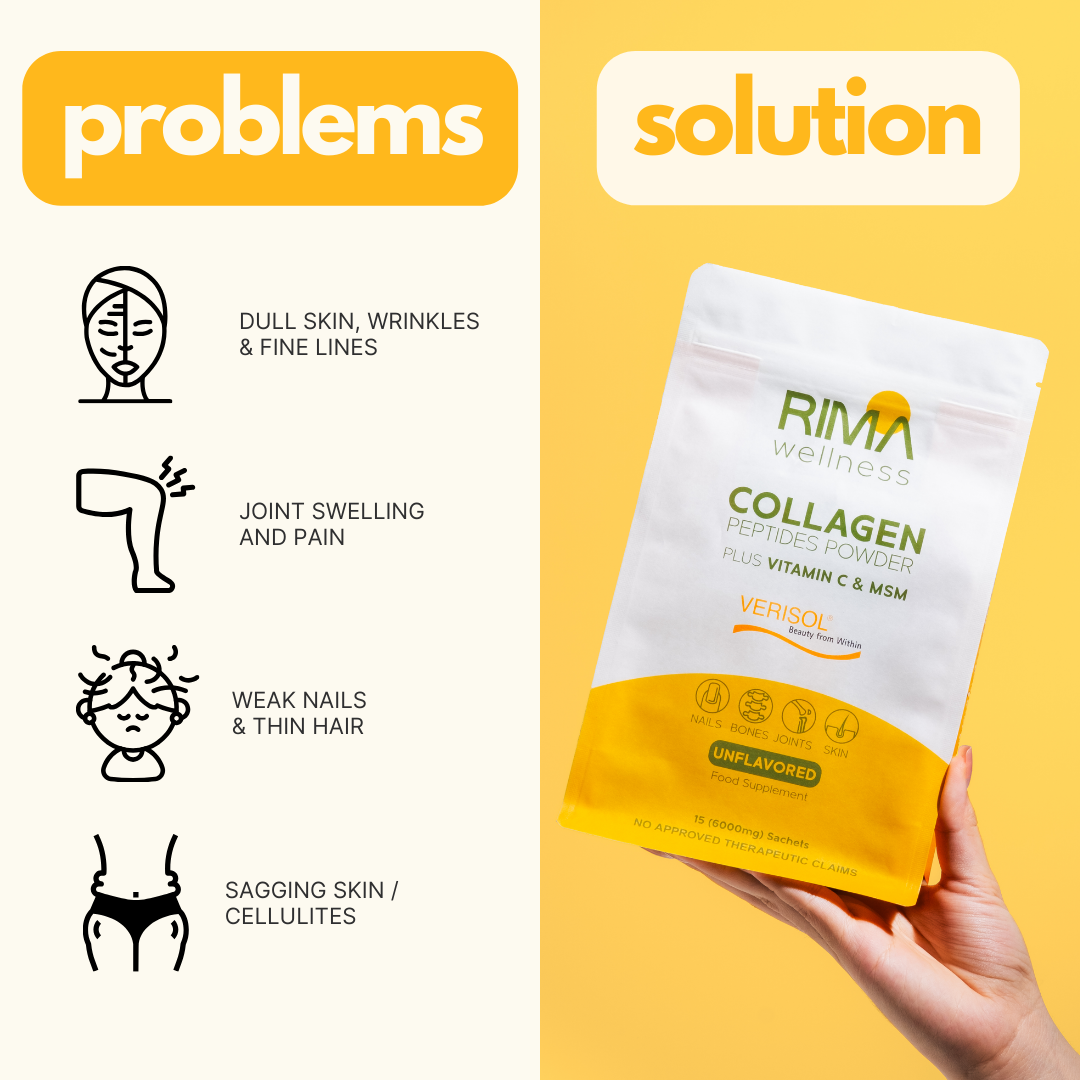30 Sachets - Rima Wellness Collagen Peptides Powder