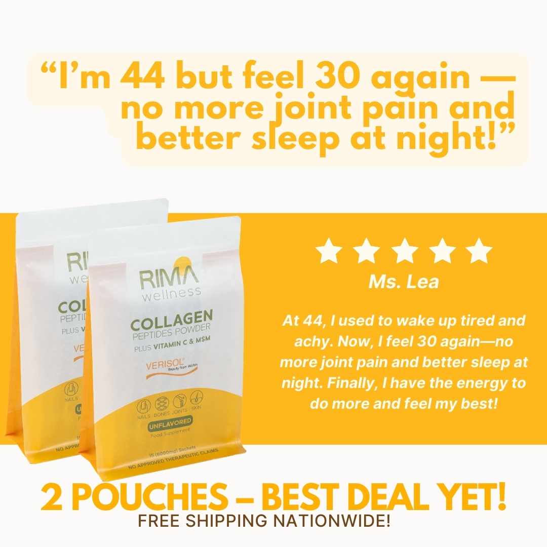 30 Sachets - Rima Wellness Collagen Peptides Powder