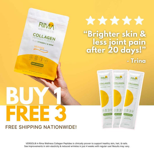15 Sachets - Rima Wellness Collagen Peptides Powder