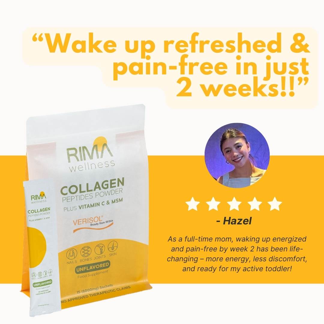 45 + FREE 15 Sachets - Rima Wellness Collagen Peptides Powder (Good for 60 days)