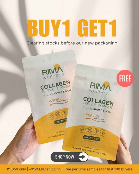30 Sachets - Rima Wellness Collagen Peptides Powder (Good for 30 days)