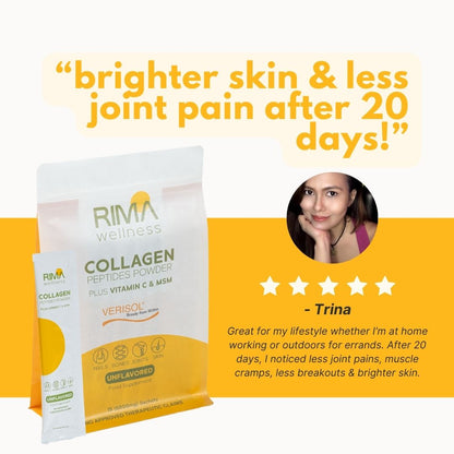 30 Sachets - Rima Wellness Collagen Peptides Powder