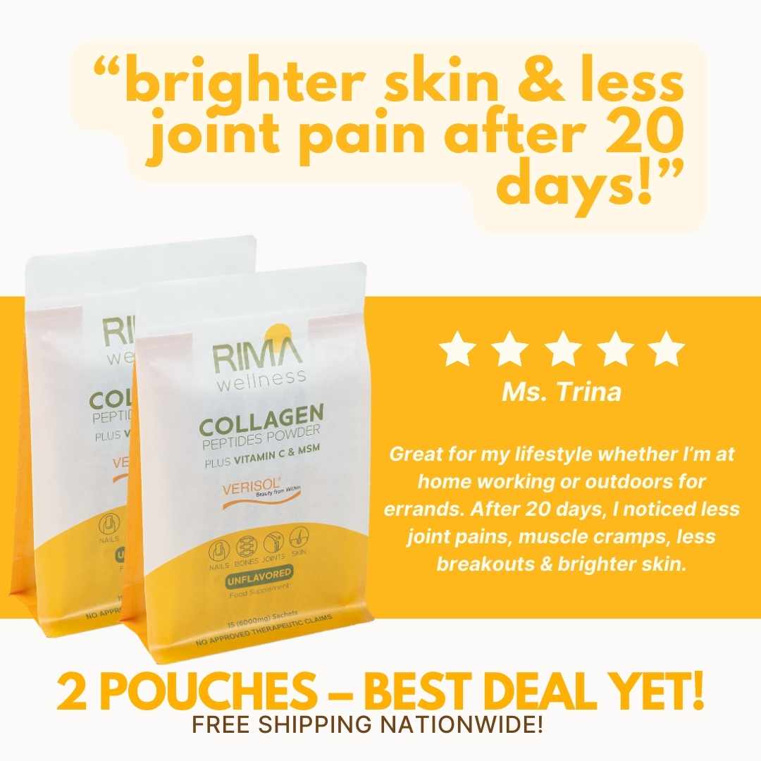 30 Sachets - Rima Wellness Collagen Peptides Powder