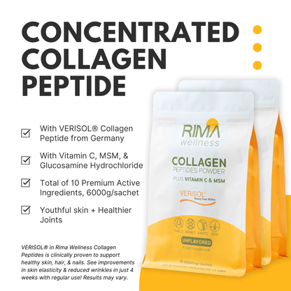 30 Sachets - Rima Wellness Collagen Peptides Powder